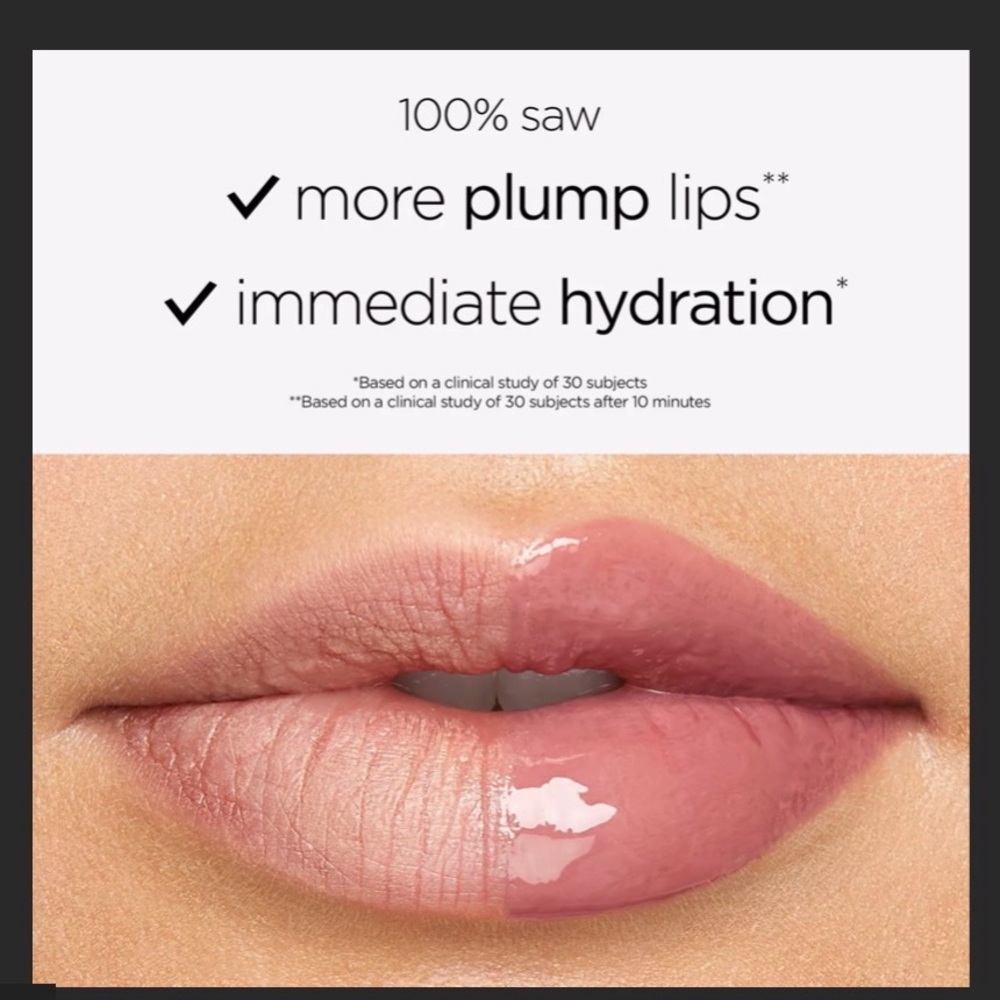 Tarte LIGHT PINK High-Shine Pink Lip PLUMP - Picture 4 of 6